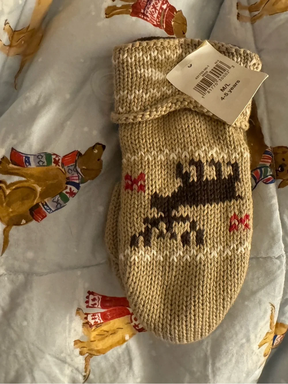 gap kids mittens size 4 NWT
